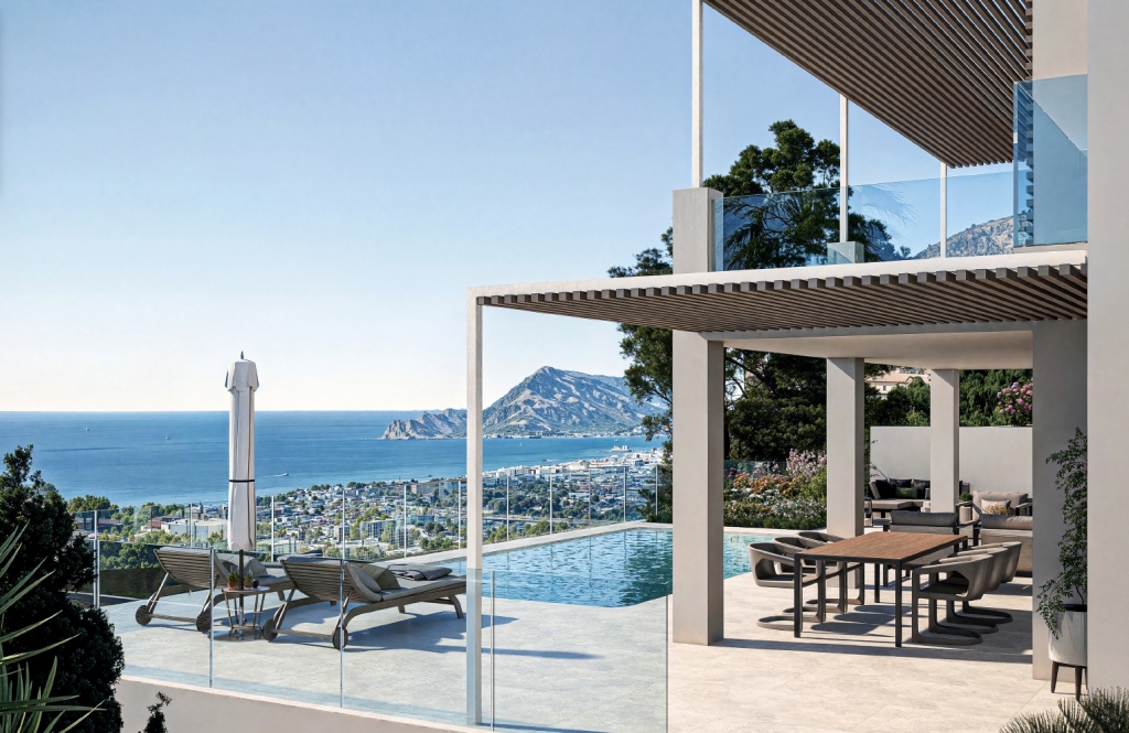3 bed villa in Altea
