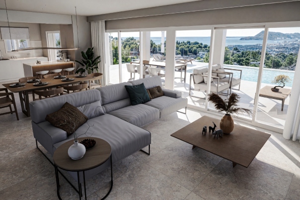3 bed villa in Altea