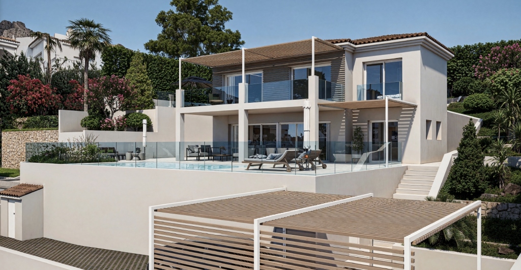 3 bed villa in Altea