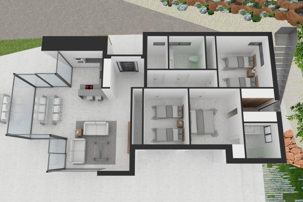 3 bed villas in Denia