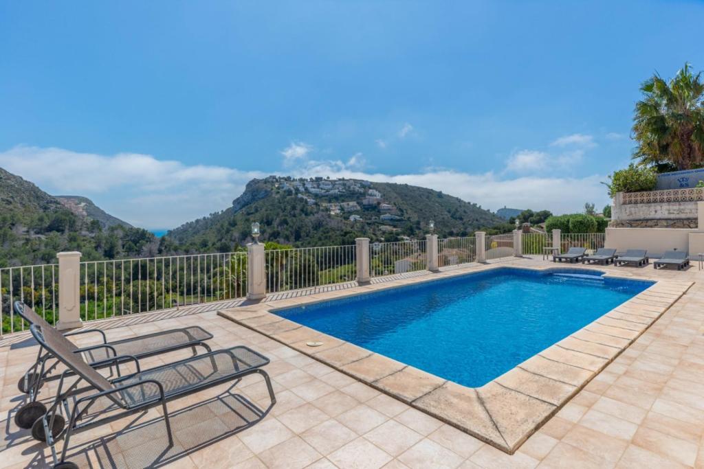 4 bed villa in Moraira