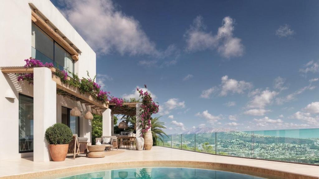 4 bed villas in Moraira
