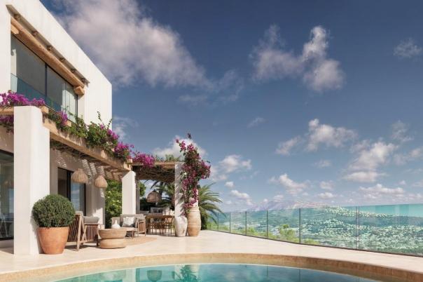 4 bed villas in Moraira