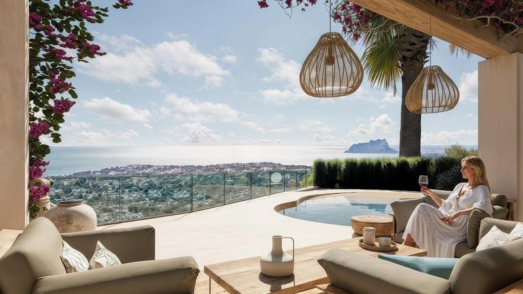 4 bed villas in Moraira