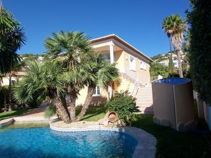 4 bed villa in Moraira