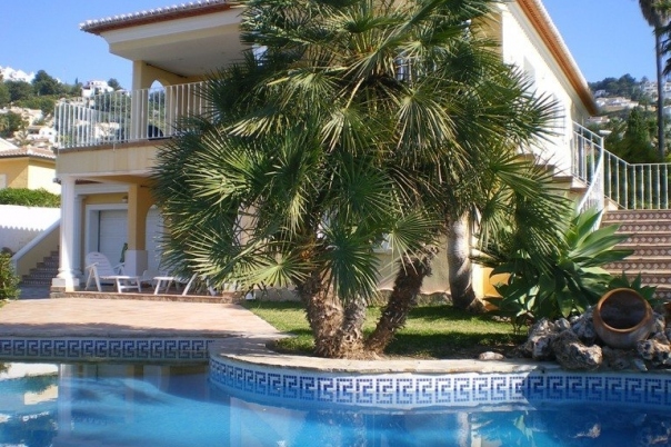 4 bed villa in Moraira