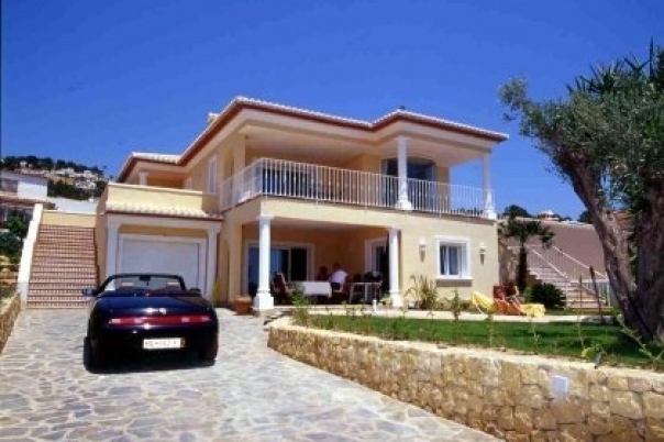4 bed villa in Moraira