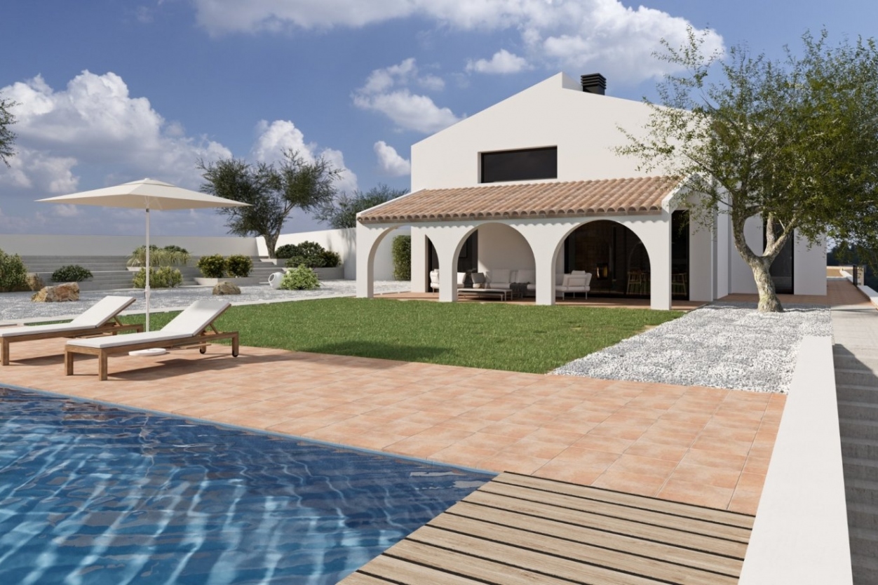 5 bed finca in Moraira