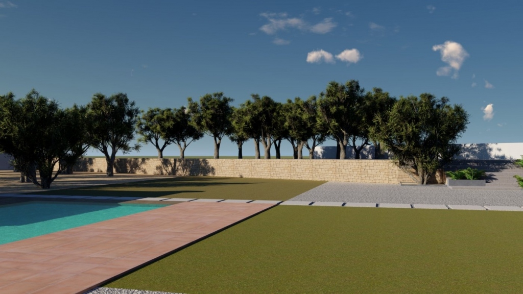 5 bed finca in Moraira