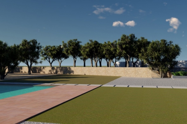 5 bed finca in Moraira