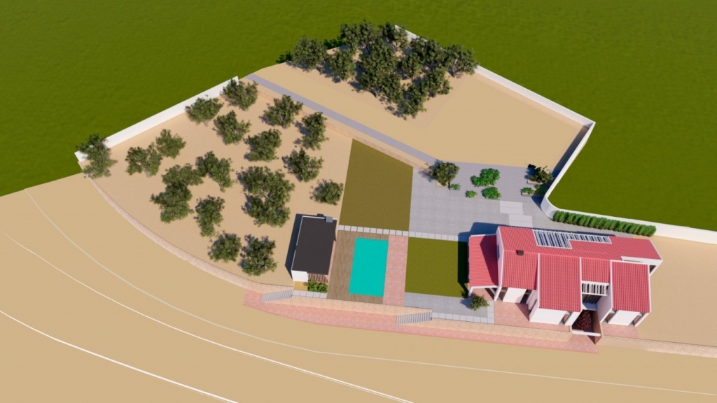 5 bed finca in Moraira