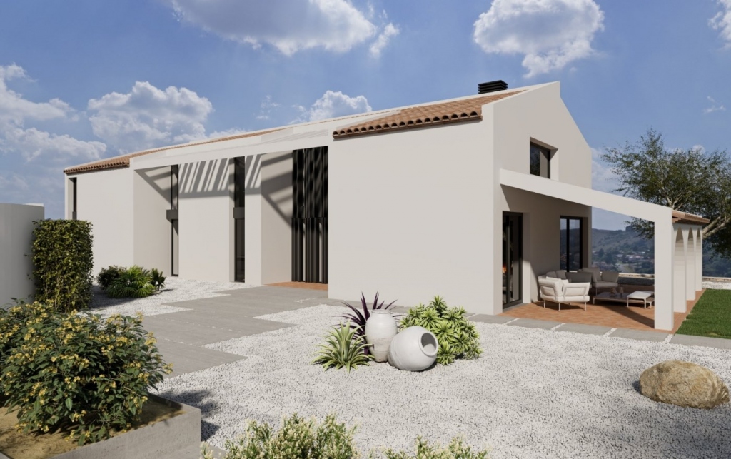 5 bed finca in Moraira