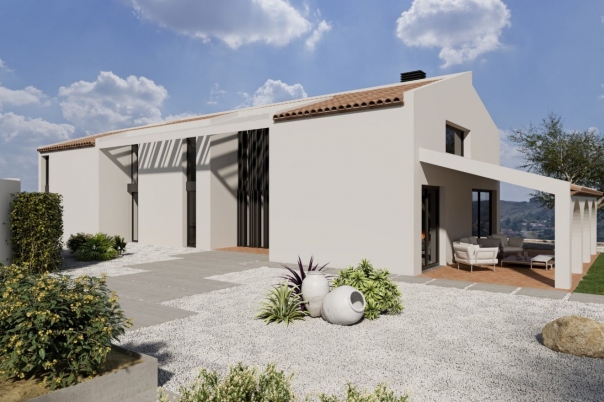 5 bed finca in Moraira