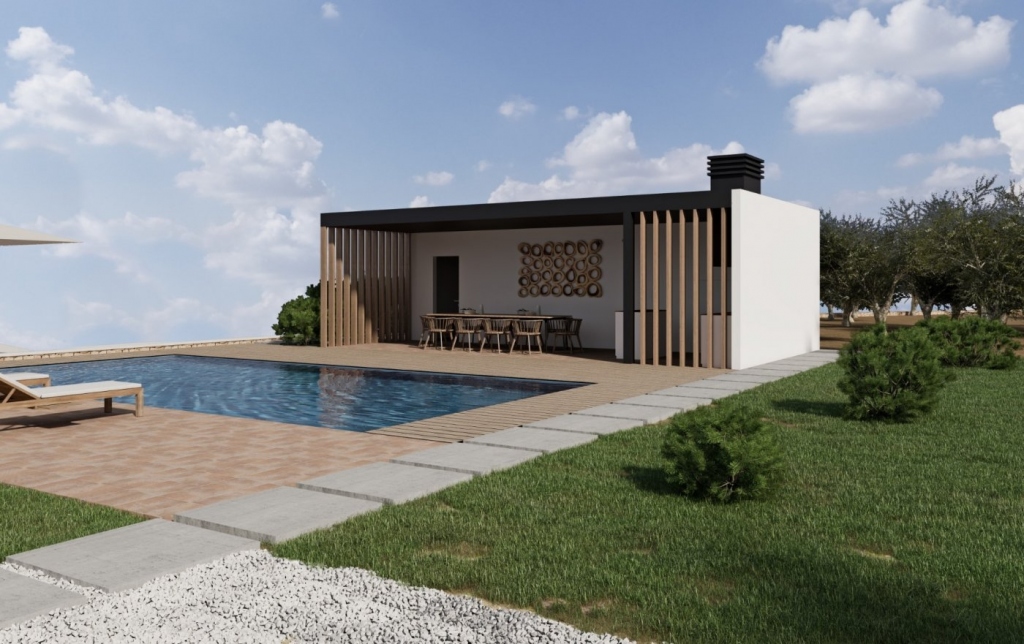5 bed finca in Moraira