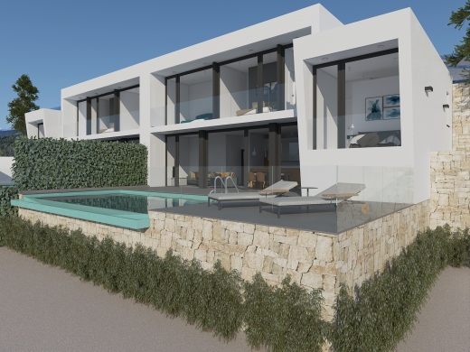 3 bed villas in Moraira