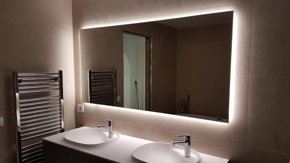 Illuminated Mirrors by Uraldi - New Bathrooms from Kevin Jones