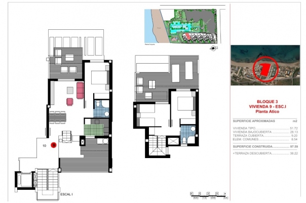 3 bed apartment in Denia