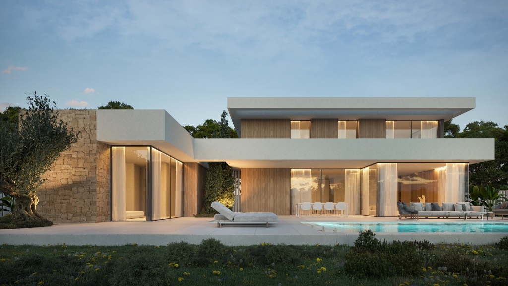 4 bed villa in Moraira