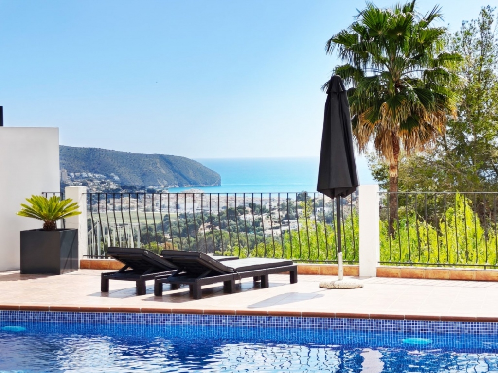 4 bed villa in Moraira