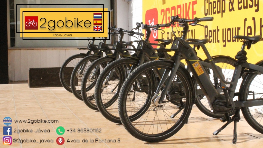 2GoBike - Javea Bike Hire & E-Bike Rentals