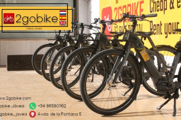 2GoBike - Javea Bike Hire & E-Bike Rentals