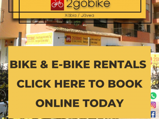 2GoBike - Javea Bike Hire & E-Bike Rentals
