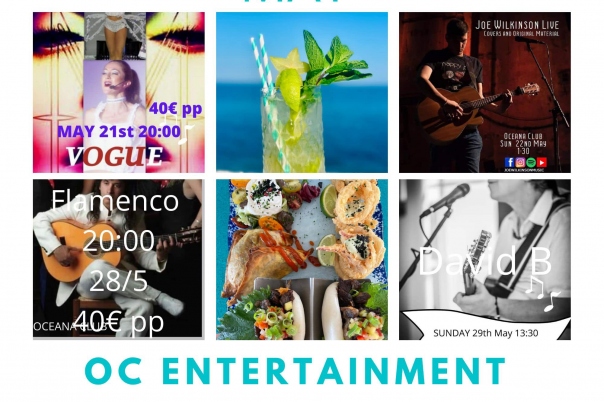 Live Music and Entertainment: Oceana Costa Blanca