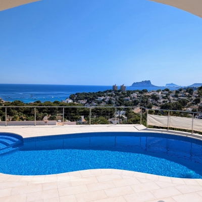 3 bed villa in Moraira