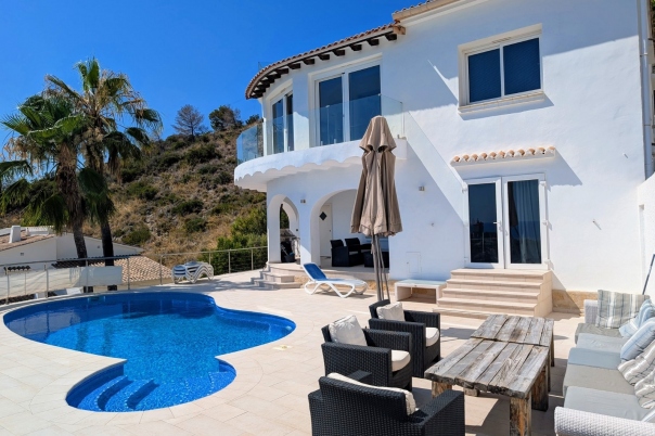 3 bed villa in Moraira