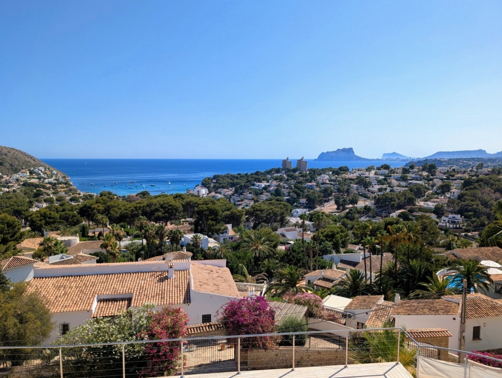 3 bed villa in Moraira