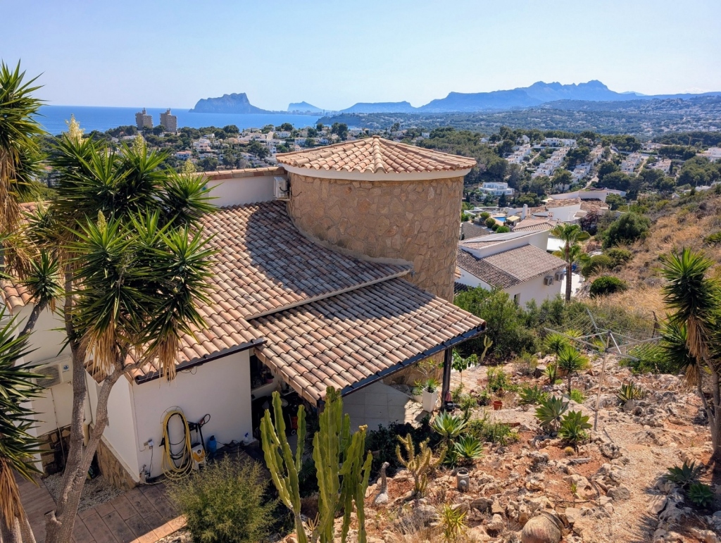 3 bed villa in Moraira