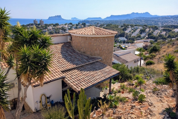 3 bed villa in Moraira