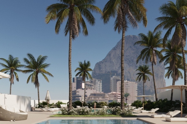 2 bed apartamento in Calpe / Calp