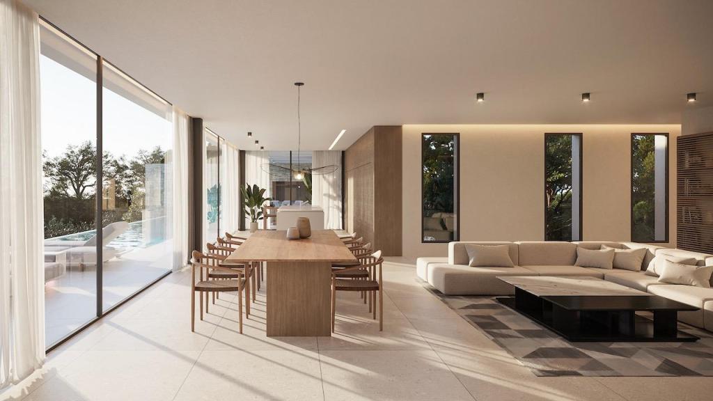 4 bed villas in Moraira