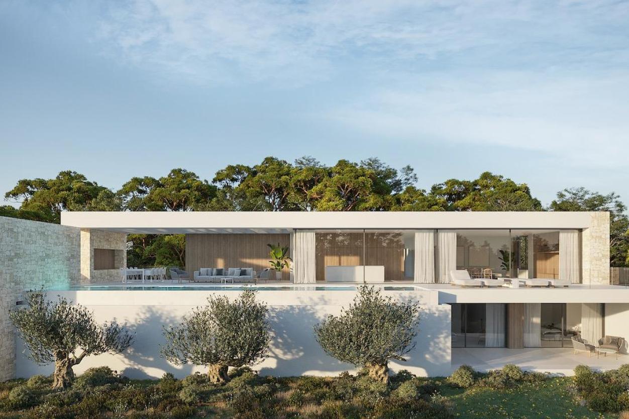 4 bed villas in Moraira