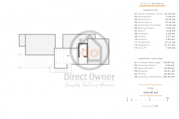 3 bed villa in Benissa