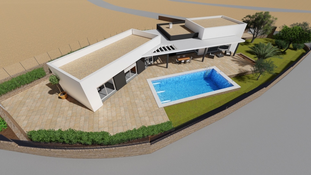 3 bed villa in Moraira