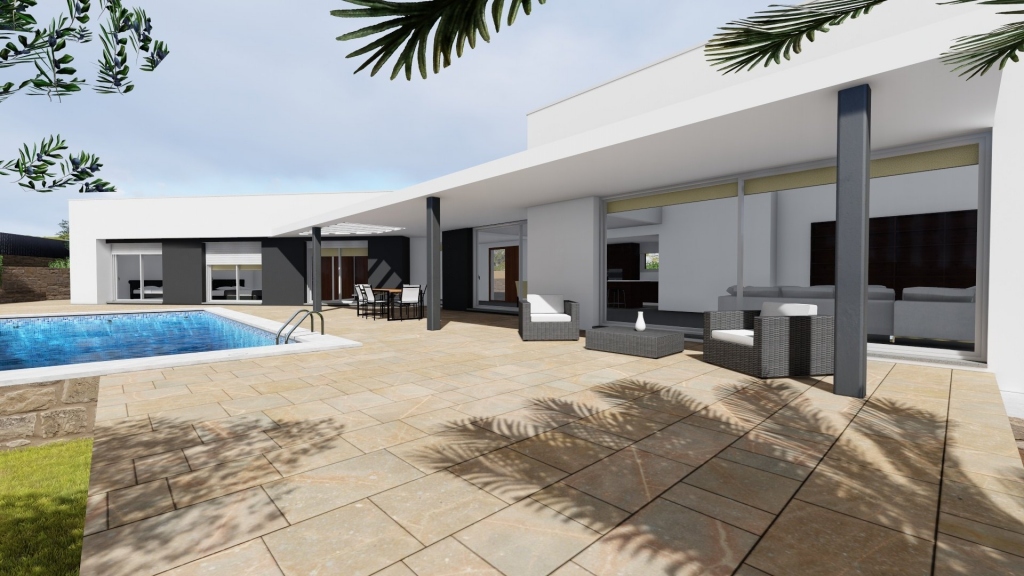 3 bed villa in Moraira