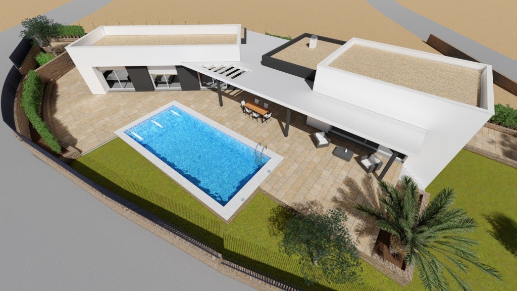 3 bed villa in Moraira