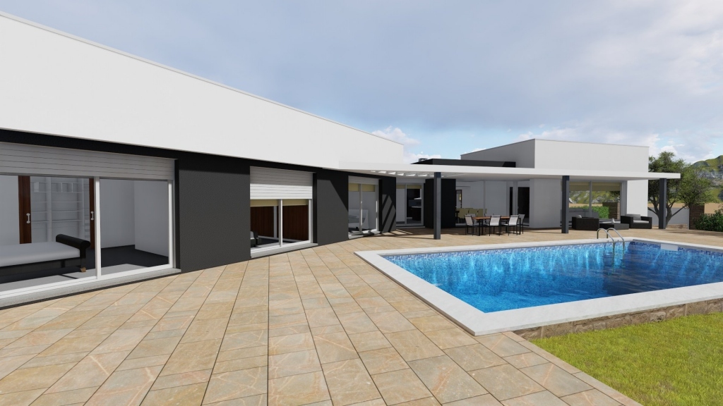 3 bed villa in Moraira