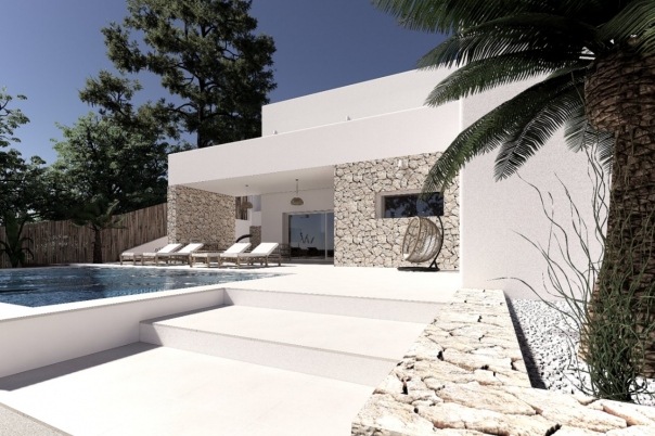 4 bed villa in Moraira