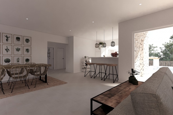 4 bed villa in Moraira