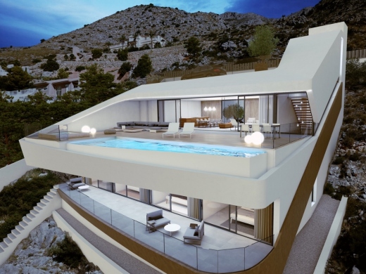 4 bed villas in Altea