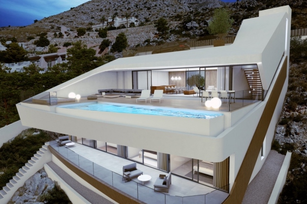 4 bed villas in Altea