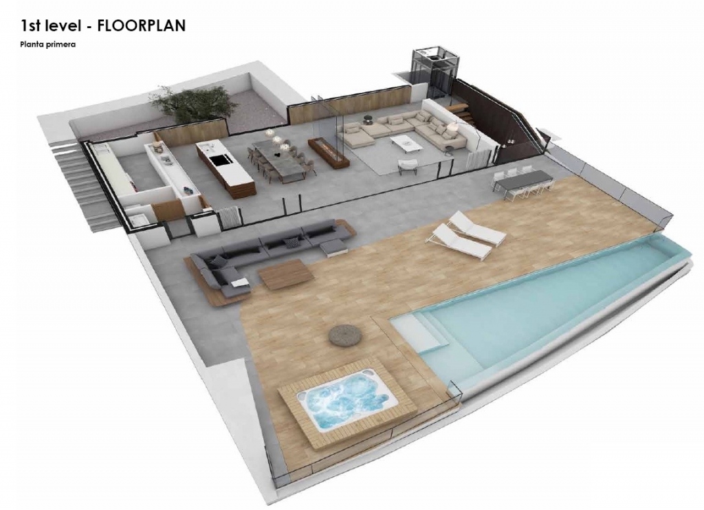 4 bed villas in Altea