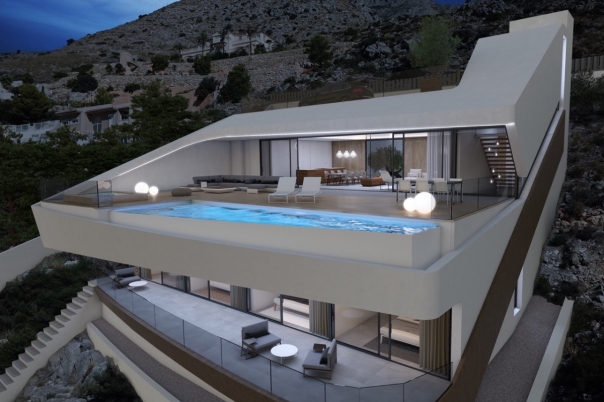 4 bed villas in Altea