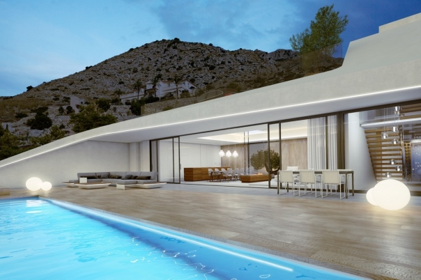 4 bed villas in Altea