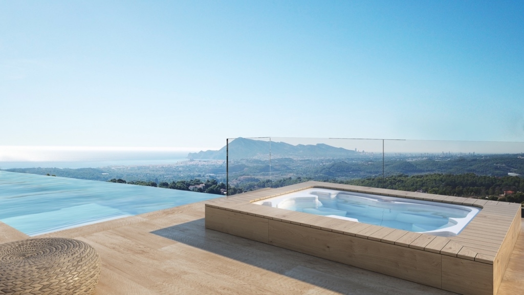 4 bed villas in Altea