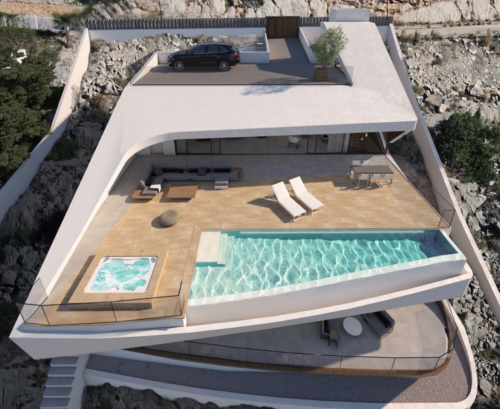 4 bed villas in Altea