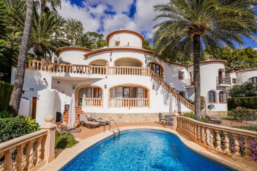 4 bed villa in Moraira
